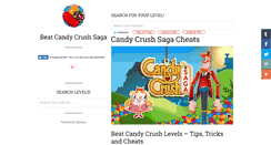 Desktop Screenshot of beatcandycrushlevel.com